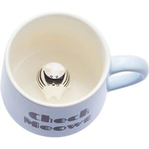 Cute Cat Coffee Mug With Surprise Inside Funny Kitten Drinkware Gift